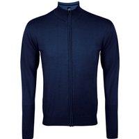 SOL'S Men's Gordon Full Zip Cardigan in Navy | Size: Large