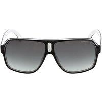 Grey Lens White Inner Legs Black Sunglasses