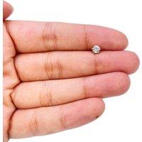 Raina Jewels Women's 22ct Yellow Gold Six Claw Prong Small Nose Stud/Pin 4mm Length