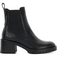 Dune London Women's 'Positivity' Leather Ankle Boots in Black | Size: 7