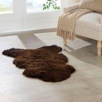 Native Natural Brown British Sheepskin Rug | Size: Large