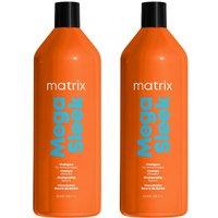 Total Results Mega Sleek Shampoo 1000ml & Conditioner 1000ml Duo