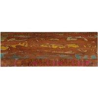 Table Top 140x50x3.8 cm Rectangular Solid Wood Reclaimed