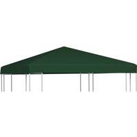 Berkfield Home Gazebo Top Cover 310 g/m 3x3 m Green