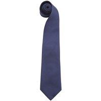 Premier Men's Colours" Plain Fashion Business Tie in Navy