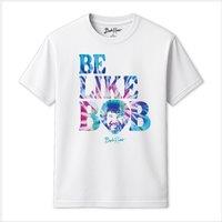 Bob Ross Men's Be Like Bob T-Shirt in White | Size: Small