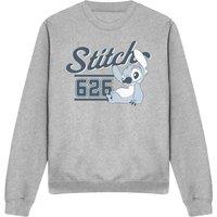 Disney Lilo & Stitch 626 Sports Adults Crew Sweatshirt, Heather Grey | Size: XL