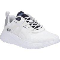 Skechers Men's Bobs Squad Chaos Elevated Drift Trainers in White | Size: 8