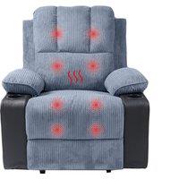 Single Sofa Ergonomic Recliner with Cup Holders Armchairs