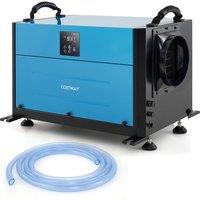 Gymax 70L/Day Crawl Space Dehumidifier 3-Mode Commercial Dehumidifier 3 Modes in Blue