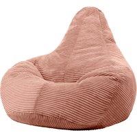 icon Dalton Medium Bean bag, Corduroy in Pink