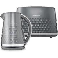 Morphy Richards Hive Kettle & Toaster Set in Cream