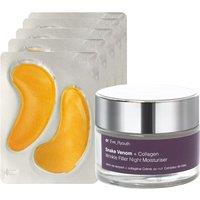 dr. Eve Ryouth 24K Gold Hydration Eye Pads & Snake Venom Night Care Set in Natural