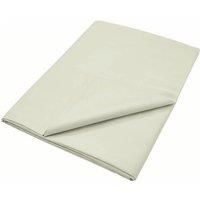 Murmur ' 500TC' Plain Dye Flat Sheet in Green | Size: Double Flat