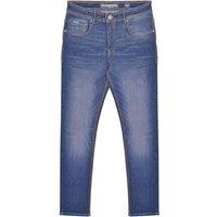 Lambretta Men's Stafford Slim Jeans in Mid Blue | Size: 34R