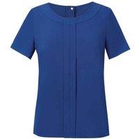 Brook Taverner Women's Verona Short-Sleeved Top in Royal | Size: 20