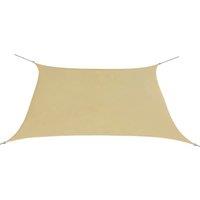 Sunshade Sail Oxford Fabric Square 2x2 m Beige