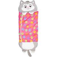 VFM e-Store Plush Animal Cushion Sleeping Bag Cat (135 X 50cm) in Pink | Size: 135 X 50 cm