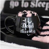 KDMD Dead Thirsty Mug & Socks Set in Black