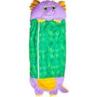 VFM e-Store Plush Animal Cushion Sleeping Bag Dragon (135 X 50cm) in Green | Size: 135 X 50 cm