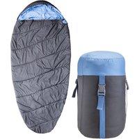 VFM e-Store Capsule Sleeping Bag Single Stylish, Warm, Easy To Pack Blue in Black