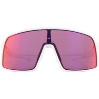 Oakley Men's Shield Matte White Prizm Road Sunglasses