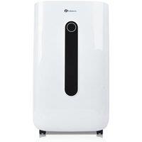 PureMate 20L/Day Portable & Compact Dehumidifier w/ 6.5 Litre Tank Capacity, Digital Display, Continuous Drainage, Laundry Drying & 24Hr Timer