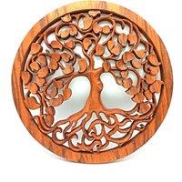 KDMD Tree of Life Love Panel - 40cm in Brown