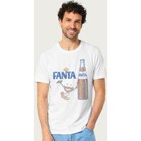 Fanta Men's 1970s Retro Bottle T-Shirt in White | Size: 2XL