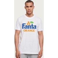 Fanta Men's Orange 1980s Retro Logo T-Shirt in White | Size: Large