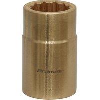 Loops 16mm Non-Sparking WallDrive Socket - 1/2" Square Drive - Beryllium Copper