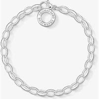 THOMAS SABO Women's Silver 18.5cm Oval Belcher X0031-001-12-M