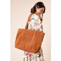 Faith: Suede Large Tote Bags