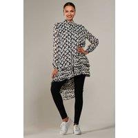 Jolie Moi Women's Dipped Hem Shirt Midi Dress | Size: 10