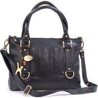 Gallery Leather Shoulder Bag With Detachable Crossbody Strap