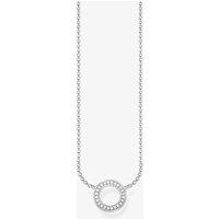 THOMAS SABO Women's Silver Open Circle Necklace KE1650-051-14