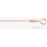 THOMAS SABO Women's Rose Gold Plated 50cm Mini Square Belcher Chain KE1106-415-12-L50V