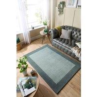 Origin Borders Sage Green in Pale Green | Size: 80 cm x 150 cm