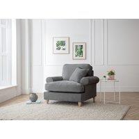 The Great Sofa Company Ezra Armchair Manhattan Charcoal
