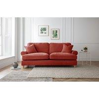 The Great Sofa Company Ezra 3 Seater Sofa Manhattan Apricot in Terracotta