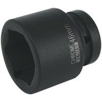 Loops 46mm Forged Impact Socket - 1 Inch Sq Drive - Chromoly Impact Wrench Socket