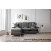 The Great Sofa Company Ezra Left Hand Chaise Sofa Manhattan Charcoal