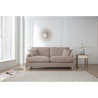 The Great Sofa Company Orla 3 Seater Sofa Manhattan Navy in Taupe