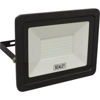Loops Extra Slim Floodlight with Wall Bracket - 100W SMD LED - IP65 Rated - 8500 Lumen