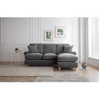 The Great Sofa Company Ezra Right Hand Chaise Sofa Manhattan Charcoal