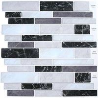 10Pcs Self-Adhesive Wall Tile Stickers
