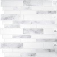 10Pcs Self-Adhesive Wall Tile Stickers