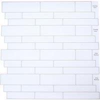 10Pcs Self-Adhesive Wall Tile Stickers