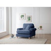 The Great Sofa Company Ezra Armchair Manhattan Navy