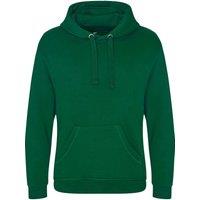 AWDis Men's Just Hoods Graduate Heavyweight Hoodie in Bottle Green | Size: Large
